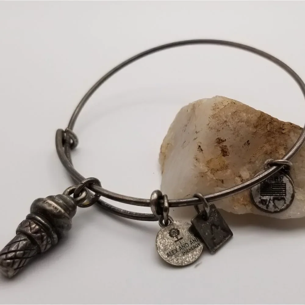 Alex and ani energy bracelet ice cream summer. B539
